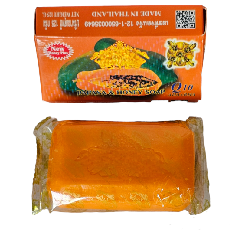 Papaya and honey soap