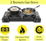 Butane Stove, 2 Burners, Auto Ignition With LPG Adapter YANCHUAN