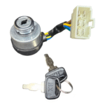 Ignition Switch With Key for Generator Starter, 6 Wire Ignition Switch With Key for 2.5-6.5KW 188F