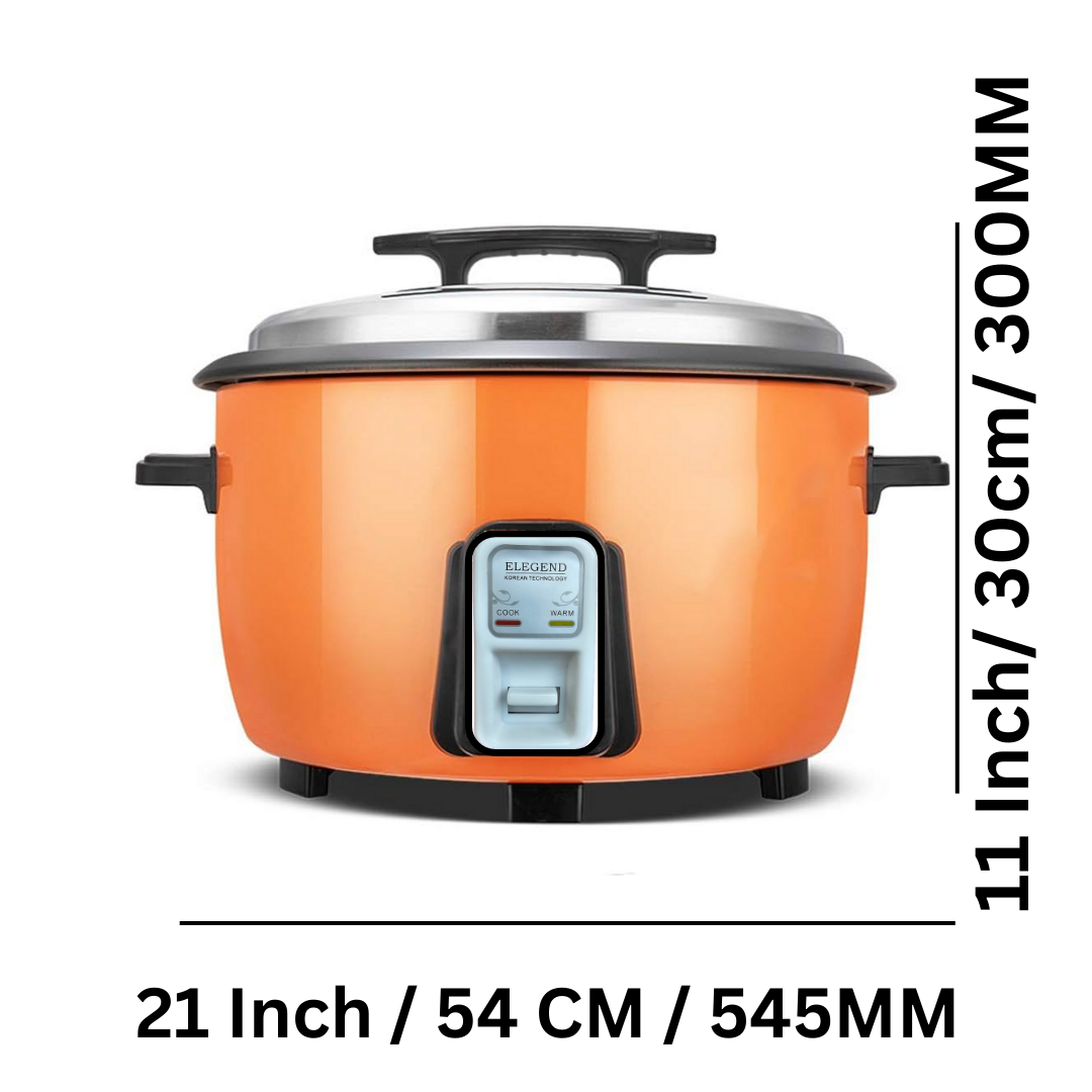 commercial rice cooker Commercial Rice Cooker For Hotel, Restaurant and Hostel / 4000watts / 14 kg Raw Rice Capacity - Image 1