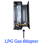 Butane Stove, 2 Burners, Auto Ignition With LPG Adapter YANCHUAN - Image 2